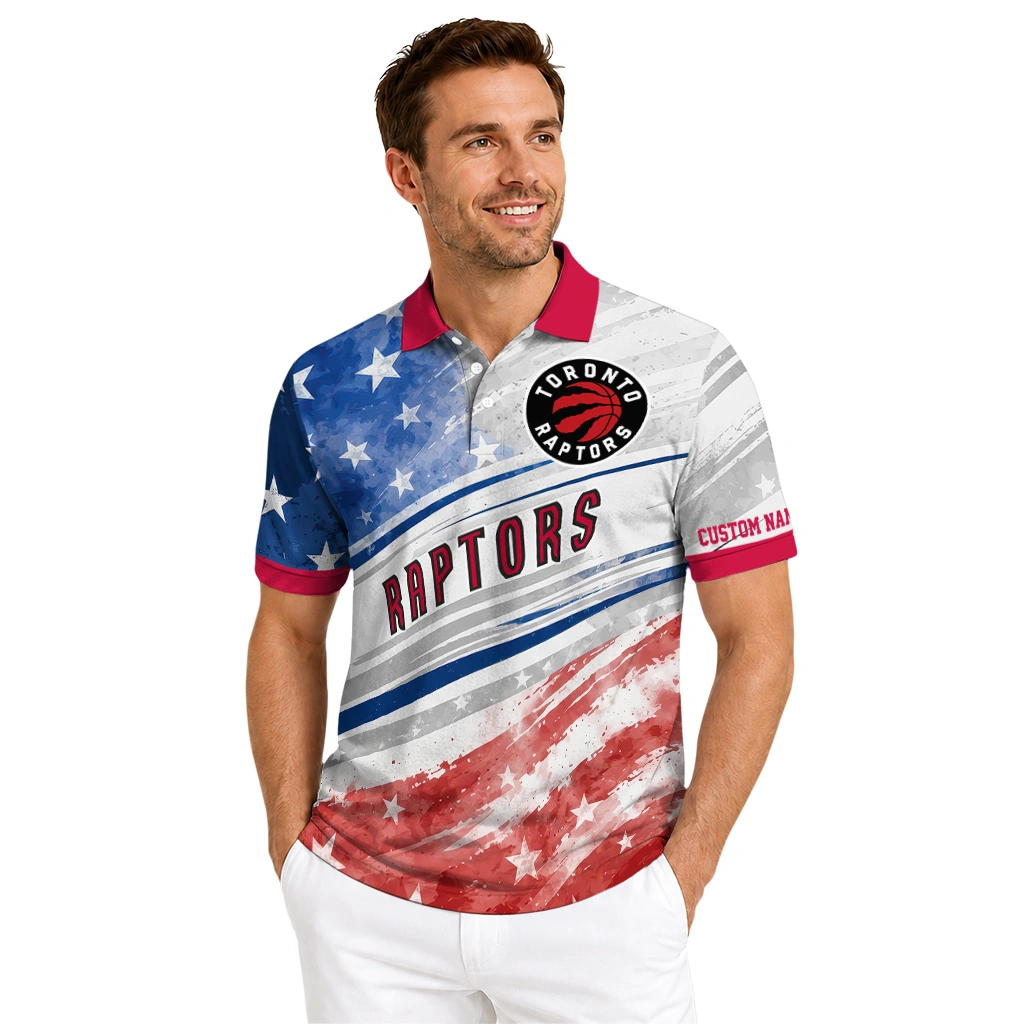 toronto-raptors-polo-shirt-personalized-star-stripes-red-blue-high-quality.webp