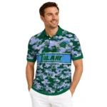 Tulane Green Wave Polo Shirt Custom Camo Band Green Best Selling