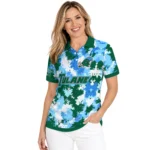Tulane Green Wave Polo Shirt Custom Pixel Camo Green Best Selling