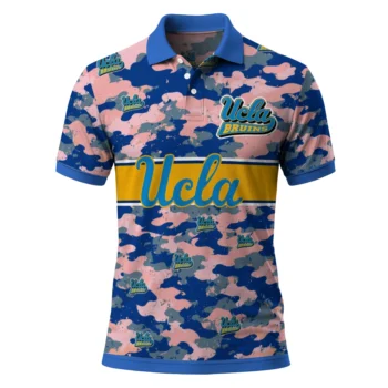 Ucla Bruins Polo Shirt Custom Camo Band Blue Best Selling