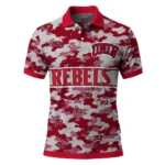 Unlv Rebels Polo Shirt Customized Camo Band Red Best Selling
