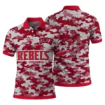 Unlv Rebels Polo Shirt Customized Camo Band Red Best Selling