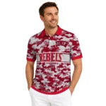 Unlv Rebels Polo Shirt Customized Camo Band Red Best Selling