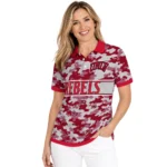 Unlv Rebels Polo Shirt Customized Camo Band Red Best Selling