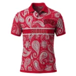 Unlv Rebels Polo Shirt Customized Paisley Band Red Best Selling