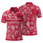 Unlv Rebels Polo Shirt Customized Paisley Band Red Best Selling