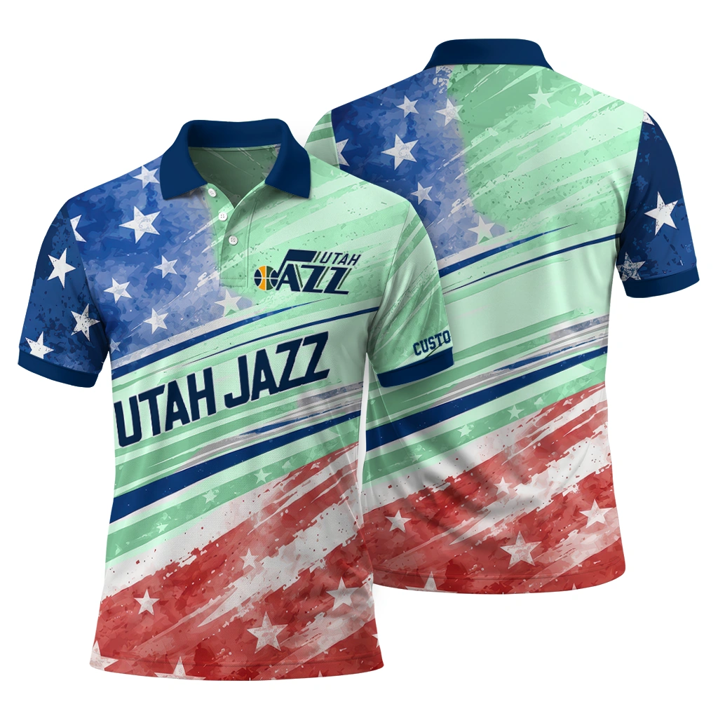 utah-jazz-polo-shirt-custom-star-stripes-red-blue-fashion-forward.webp