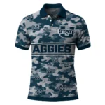 Utah State Aggies Polo Shirt Customized Camo Band Navy Best Selling