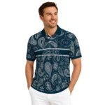 Utah State Aggies Polo Shirt Customized Paisley Band Navy Best Selling