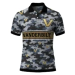 Vanderbilt Commodores Polo Shirt Personalized Camo Band Black Best Selling