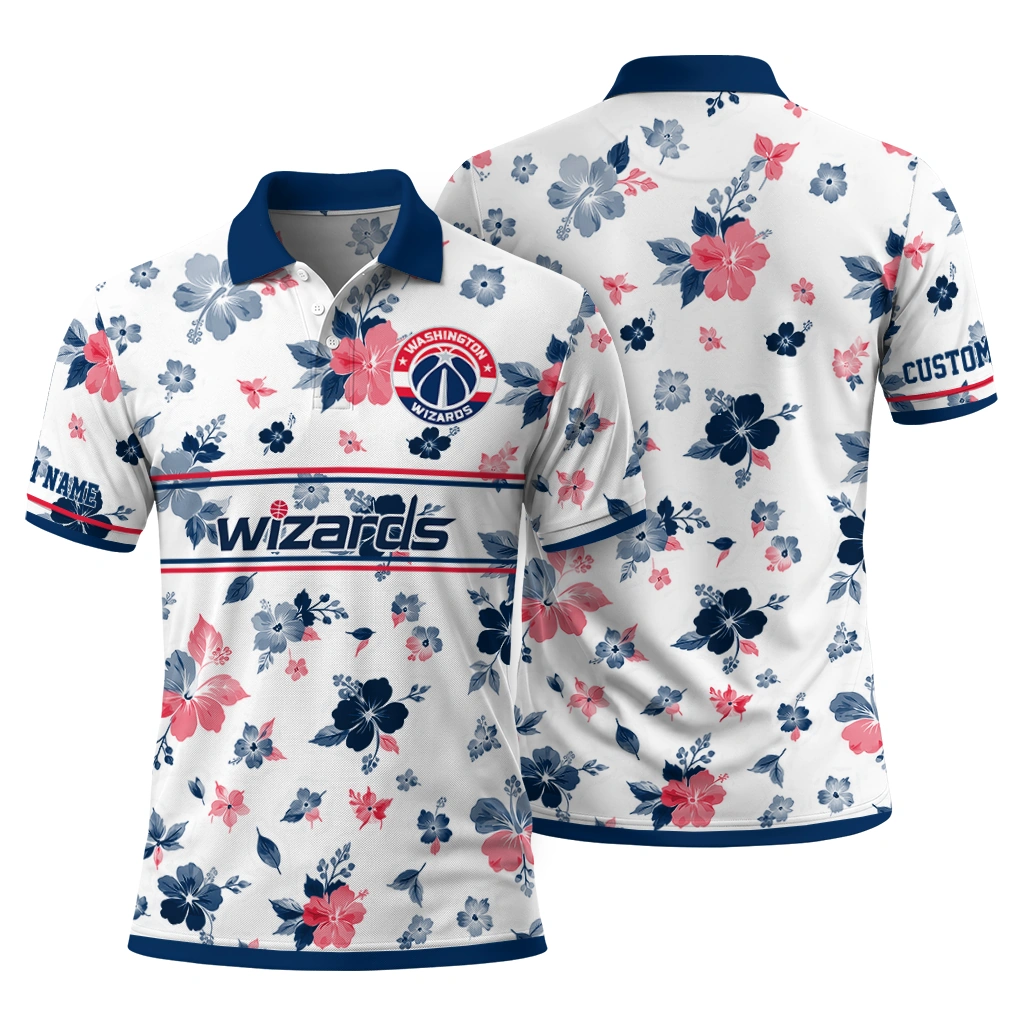 washington-wizards-polo-shirt-customized-floral-pinstripe-blue-white-fashion-forward.webp