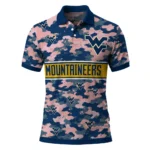 West Virginia Mountaineers Polo Shirt Personalized Camo Band Blue Best Selling